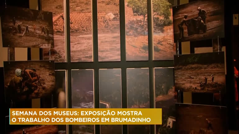 Vídeo: Exposição mostra o trabalho dos bombeiros na tragédia de Brumadinho (MG)