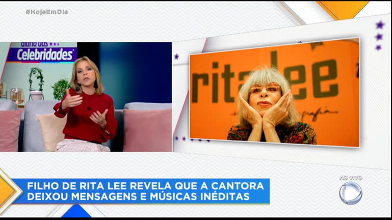 Vídeo: Filho revela que Rita Lee deixou músicas e mensagens inéditas