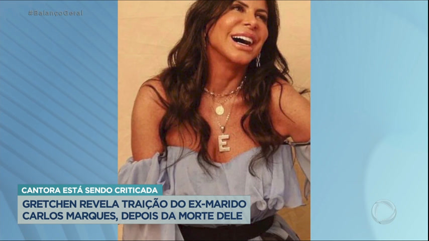 Vídeo: Gretchen revela que terminou o casamento com Carlos Marques após descobrir uma traição