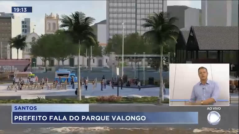 Vídeo: Prefeito de Santos participa do Sp Record