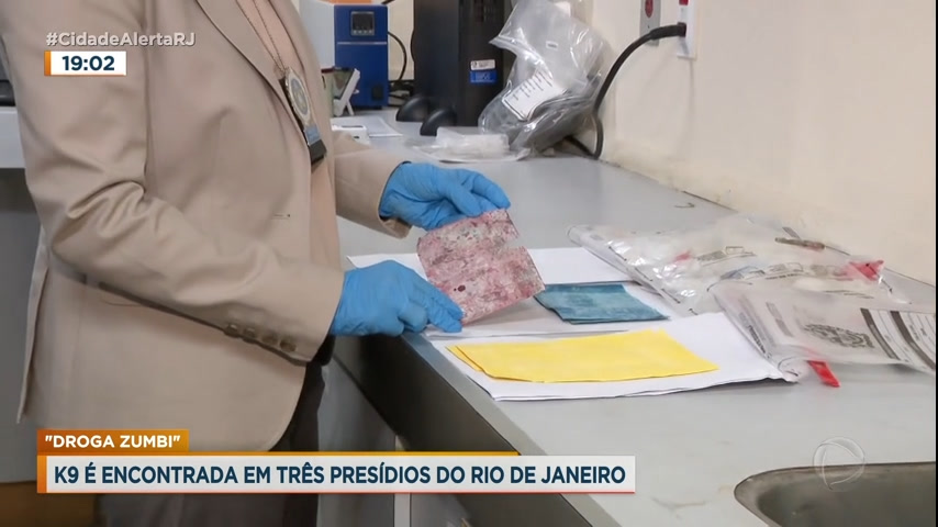 Vídeo: Droga K9 é encontrada em três presídios no Rio de Janeiro