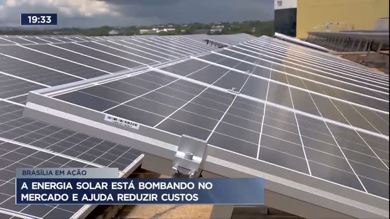 Vídeo: Brasília em Ação: empresário teve economia de R$ 13 mil com uso de energia solar
