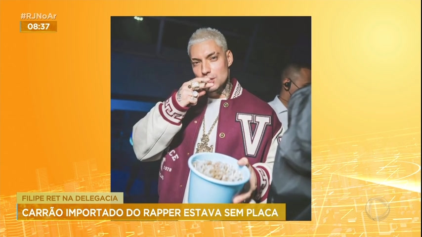 Vídeo: Rapper Filipe Ret é detido em blitz na zona sul do Rio