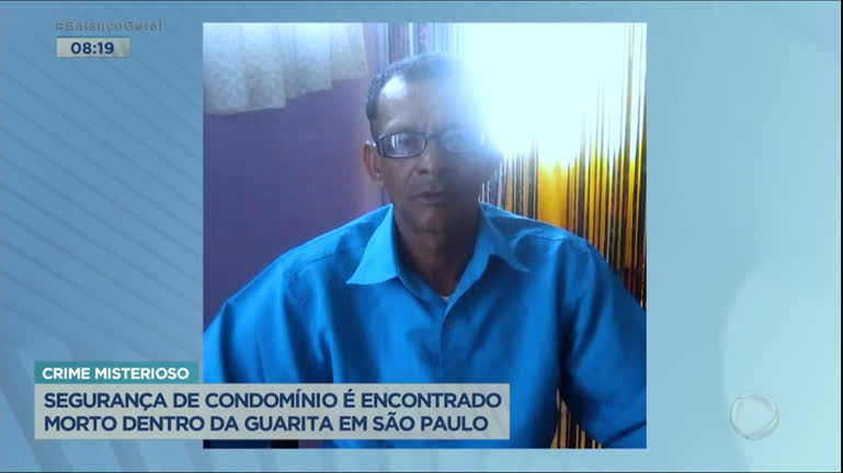 Vídeo: Segurança de condomínio é encontrado morto dentro de guarita em SP