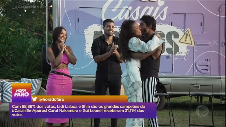 Vídeo: Lidi Lisboa e Shia vencem a segunda temporada do Casais em Apuros após votação do público