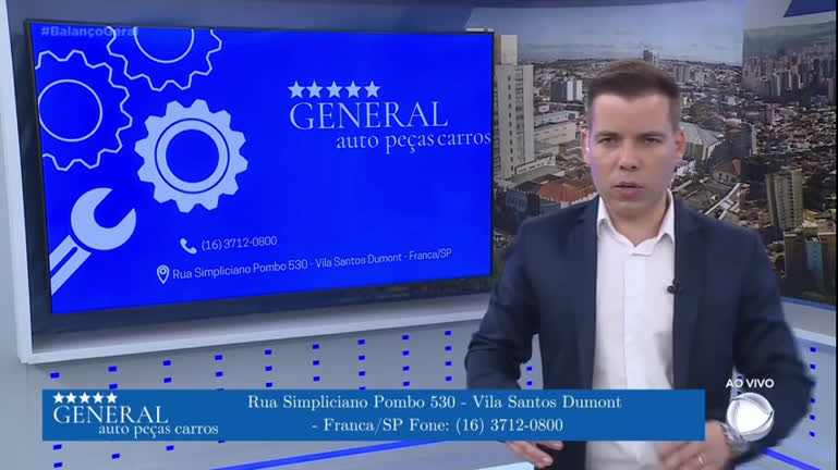 Vídeo: General Auto Peças - Balanço Geral - Exibido 19/05/2023