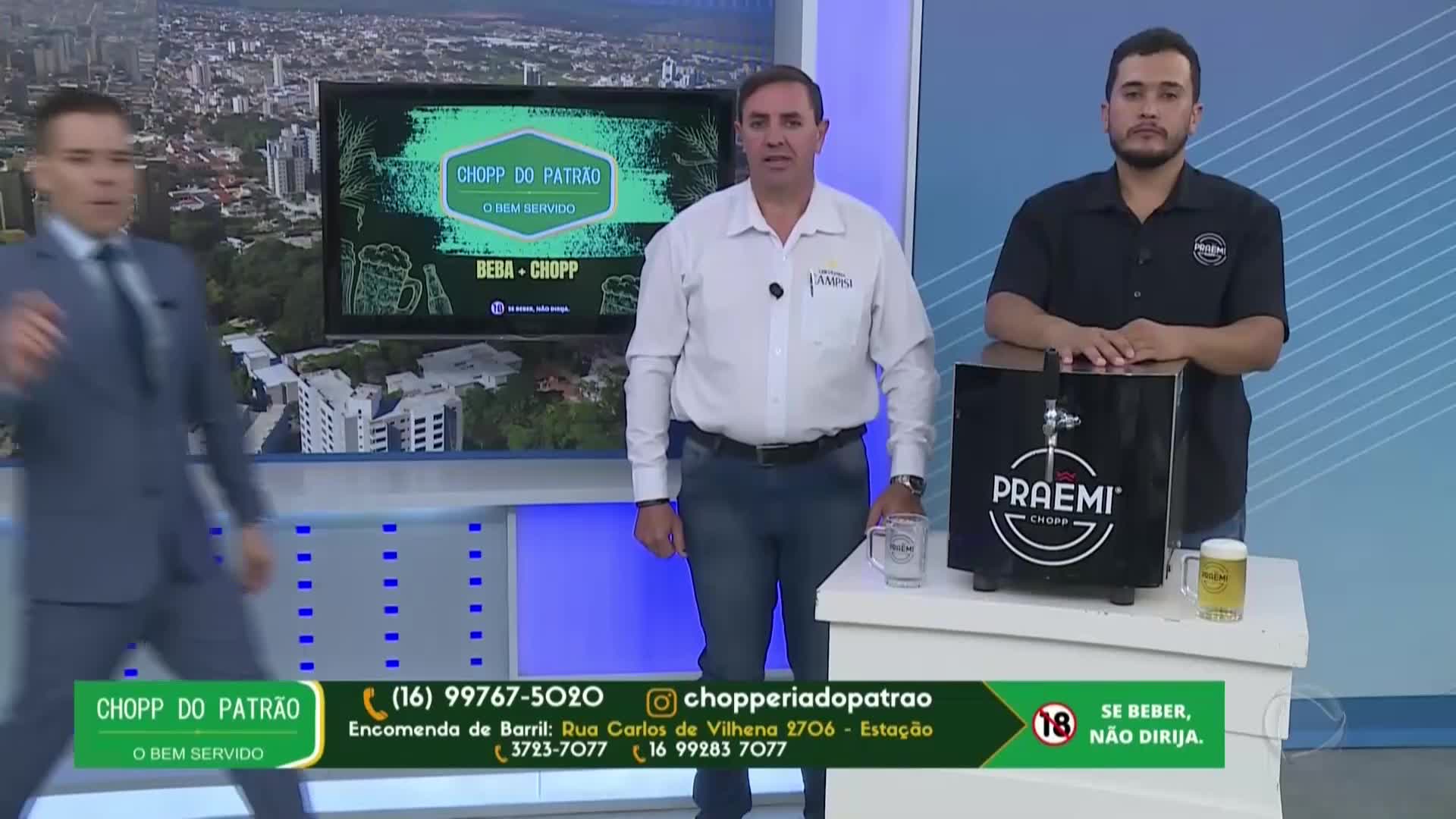 Vídeo: Chopp do Patrão - Balanço Geral - Exibido