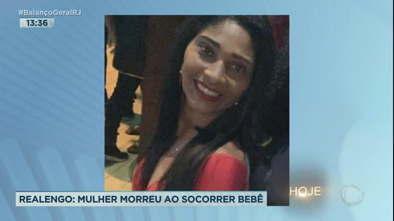 Vídeo: Mulher morre em acidente de carro ao tentar socorrer bebê na zona oeste do Rio