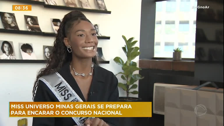 Vídeo: Miss Universo Minas Gerais se prepara para encarar o concurso nacional