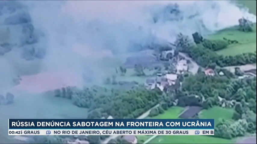 Vídeo: Rússia acusa Ucrânia de recrutar desertores para realizar ataque na fronteira