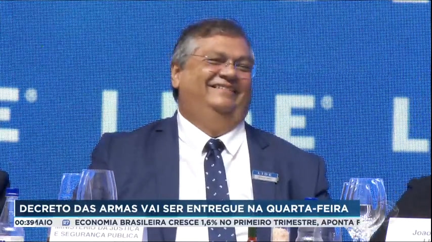 Vídeo: Flávio Dino afirma que minuta do novo decreto de armas será entregue a Lula