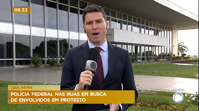 Vídeo: Polícia Federal realiza nova fase da Operação Lesa Pátria contra extremistas de 8 de janeiro
