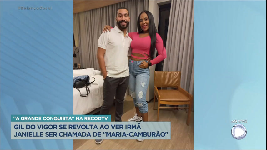 Vídeo: Erick Ricarte chama Janielle de "Maria Camburão" em A Grande Conquista