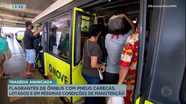 Motorista e passageiros denunciam situação precária nos ônibus em BH