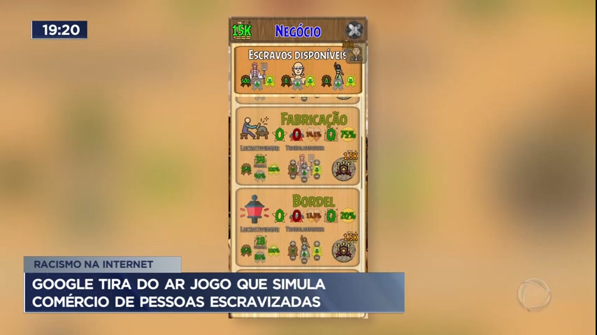 Simulador de Escravidão”: Google retira jogo do ar após denúncias