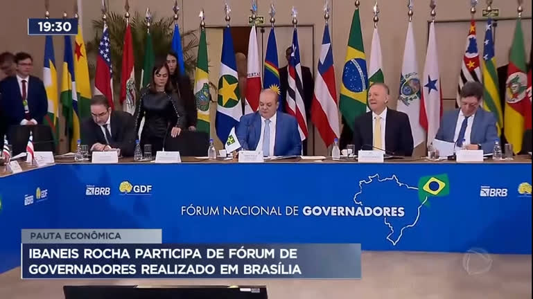 Vídeo: Governadores debatem sobre a reforma tributária em Fórum Nacional