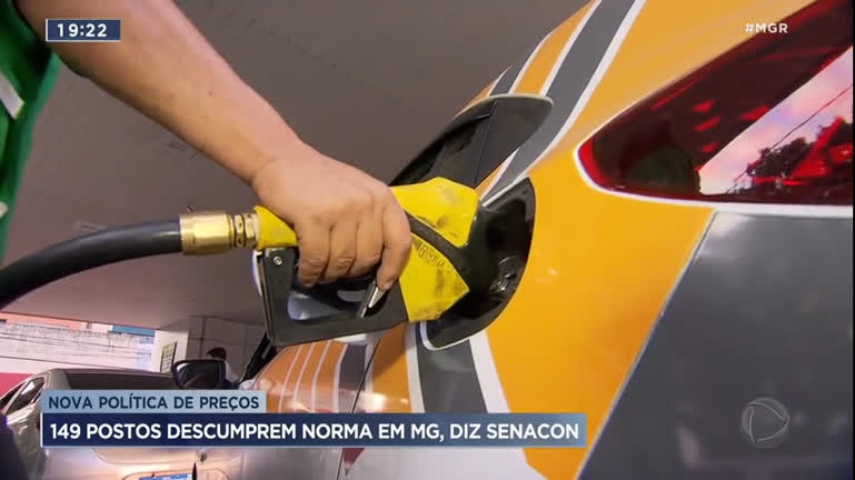 Vídeo: Cerca de 149 postos descumprem nova política de preços em MG, diz Senacon