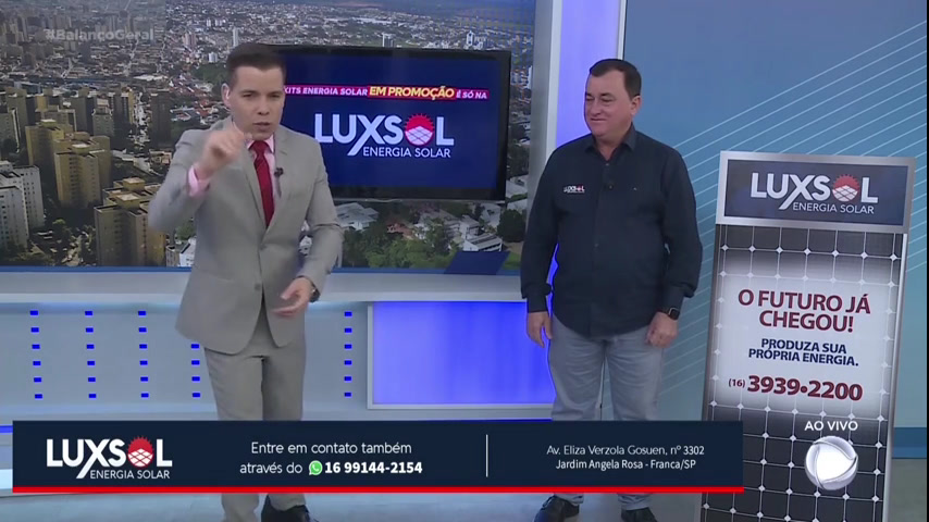 Vídeo: Luxsol - Balanço Geral - Exibido 23/05/2023