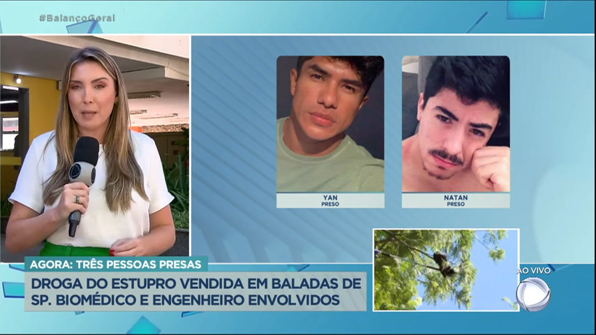 Vídeo: Acusados de integrar quadrilha que vende "droga do estupro" são presos