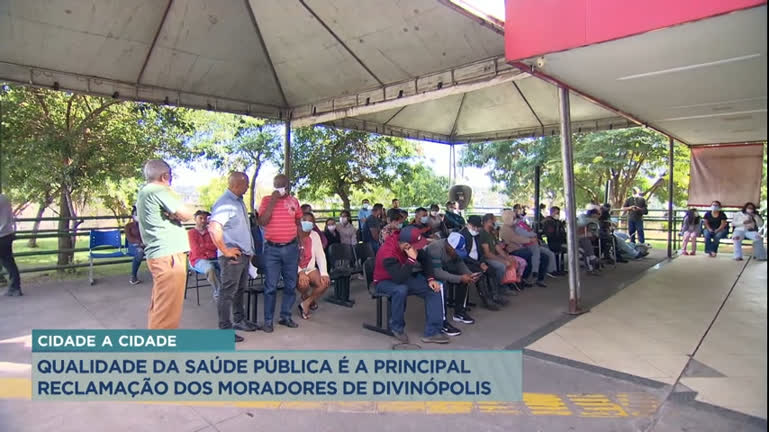 Vídeo: Cidade a Cidade: moradores apontam saúde como principal problema de Divinópolis (MG)