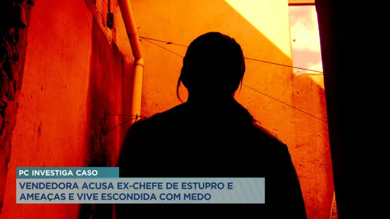 Vídeo: Vendedora acusa ex-chefe por estupro, importunação sexual e ameaças, em BH