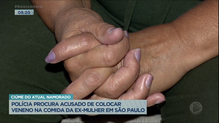 Vídeo: Polícia procura homem que colocou veneno na comida da ex-mulher