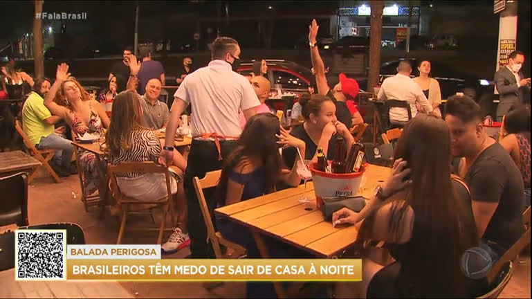 Vídeo: Fala Brasileiro: Quase 80% das pessoas não se sentem seguras em sair à noite, indica pesquisa