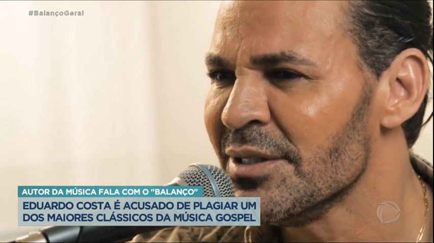 Vídeo: Eduardo Costa grava clássico da música gospel e caso vai parar na Justiça