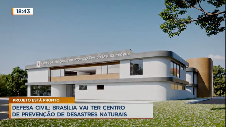 Vídeo: Brasília vai ter centro de prevenção de desastres naturais