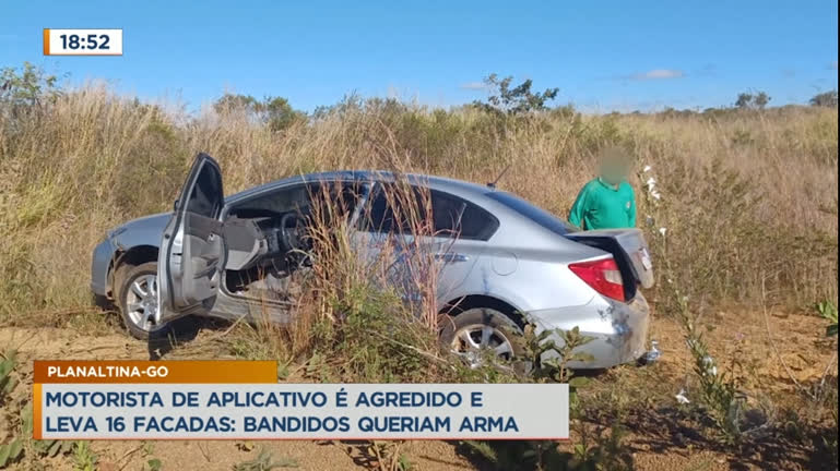 Vídeo: Motorista que levou 16 facadas em roubo fala sobre o crime
