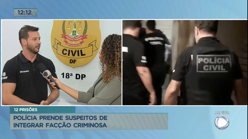 Vídeo: Polícia Civil prende 11 suspeitos de integrar organização criminosa