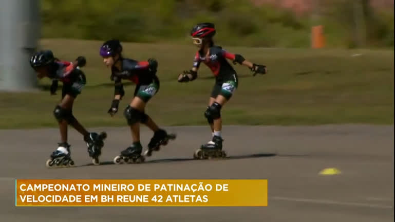 Vídeo: Campeonato Mineiro de Patinação de Velocidade reúne 42 atletas em BH