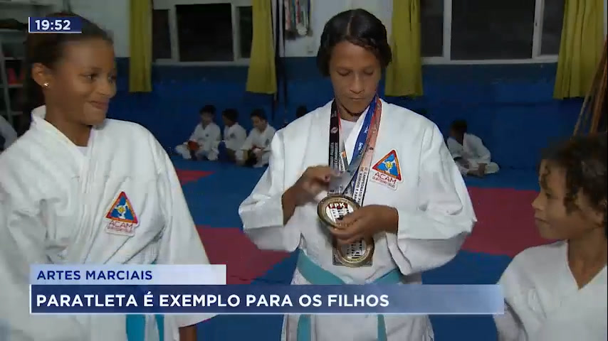 Vídeo: Paratleta de Guarujá é destaque nas artes marciais