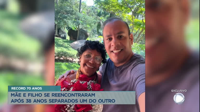 Vídeo: Mãe e filho se reencontraram após 38 anos separados um do outro