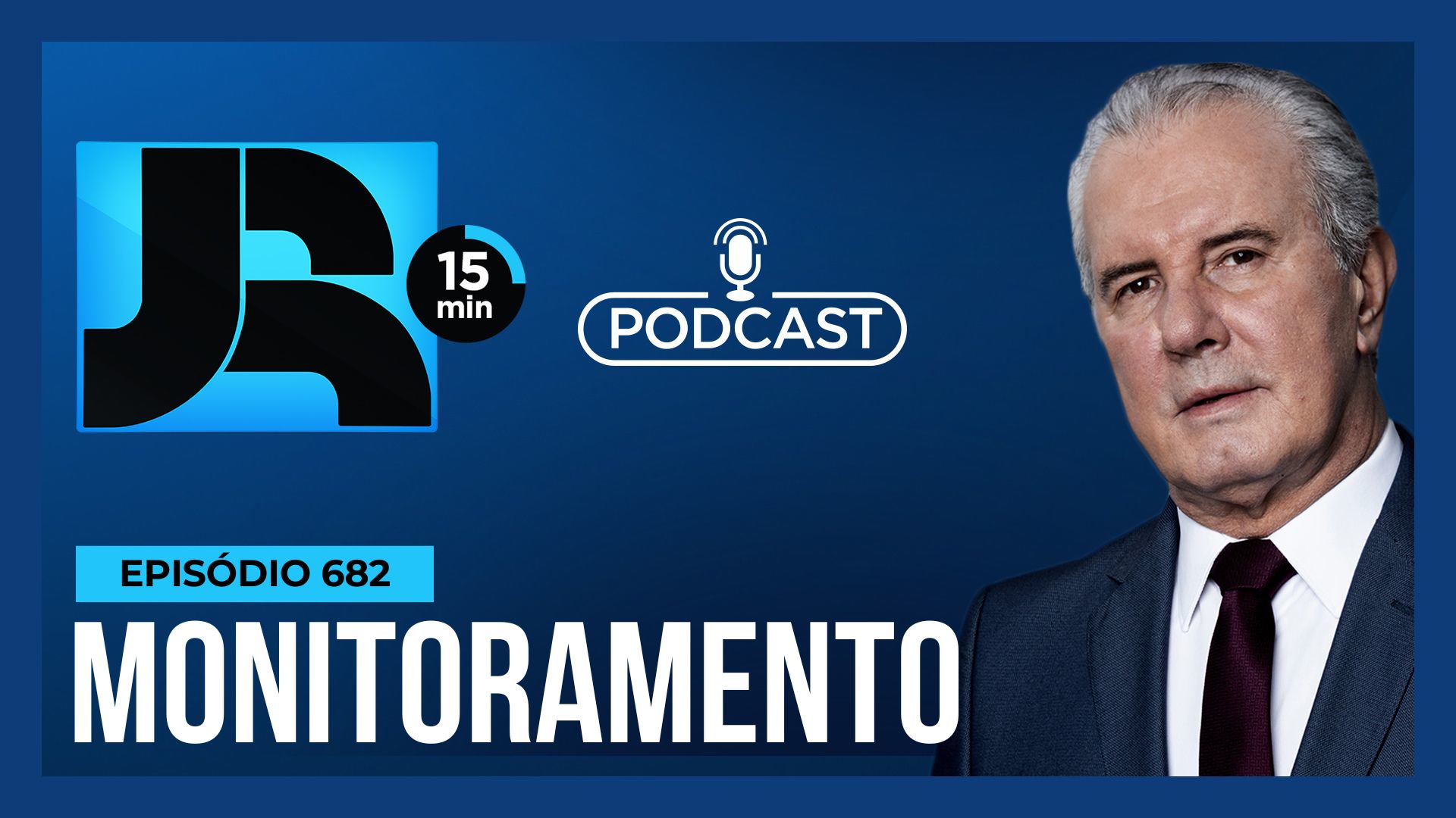 Vídeo: Podcast JR 15 Min #682 | Reconhecimento facial: São Paulo vai receber 20 mil câmeras de monitoramento