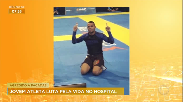 Vídeo: Atleta de jiu-jitsu é esfaqueado durante briga, na zona oeste do Rio