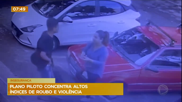Vídeo: Moradores do Plano Piloto denunciam alto índice de roubos e violência na região
