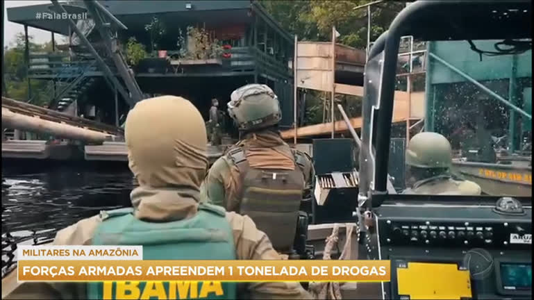 Vídeo: Exclusivo: ação da Marinha, Exército e FAB enfraquece crime organizado na Amazônia