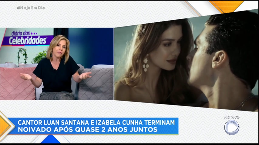 Vídeo: Luan Santana e Izabela Cunha terminam noivado após quase dois anos juntos