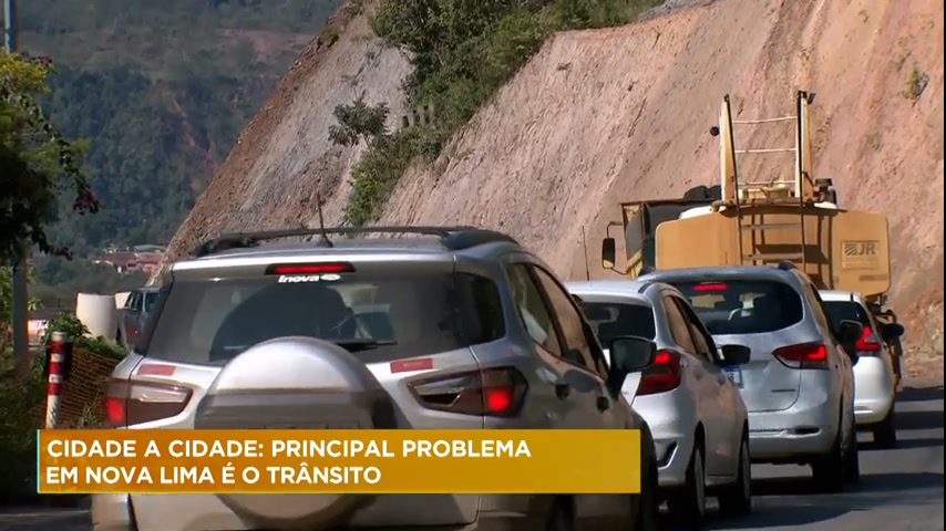 Vídeo: Cidade a Cidade: pesquisa aponta trânsito como o principal problema de Nova Lima (MG)