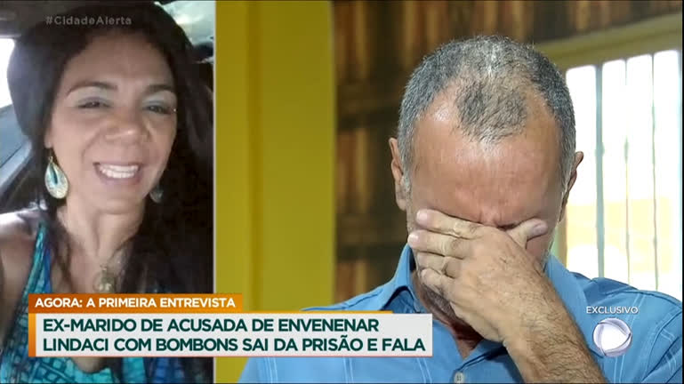 Vídeo: Ex-marido da mulher acusada de envenenar Lindaci deixa a prisão e quebra o silêncio