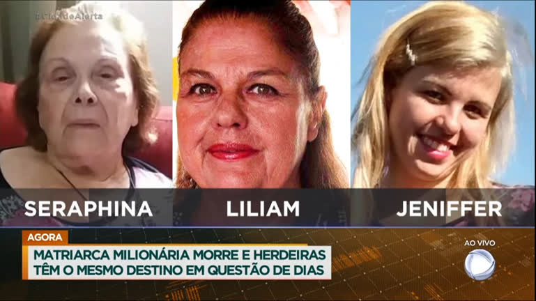Vídeo: Matriarca milionária e suas duas herdeiras morrem em um intervalo de dois dias
