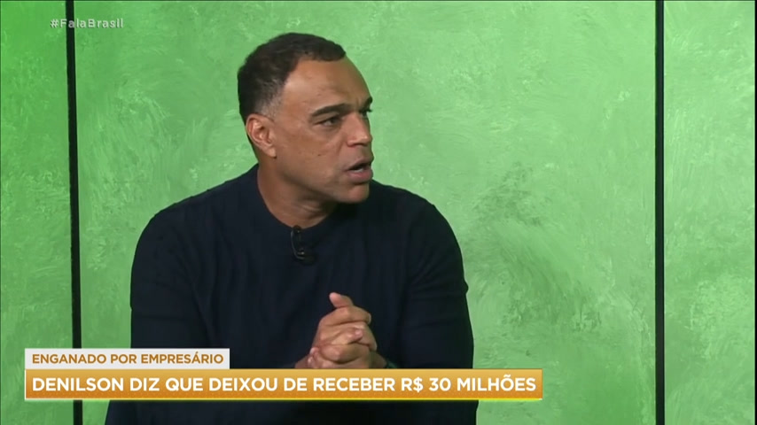 Vídeo: Fala Esporte: Denilson revela que foi vítima de golpe milionário