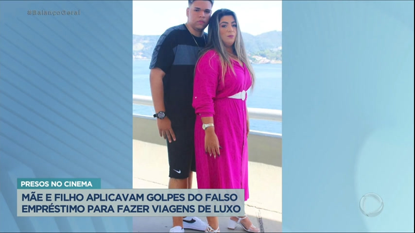 Vídeo: Mãe e filho são presos por aplicar golpe em idosos no Rio de Janeiro