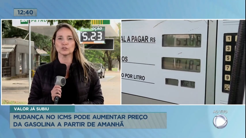 Vídeo: Mudanças no ICMS pode aumentar o preço da gasolina