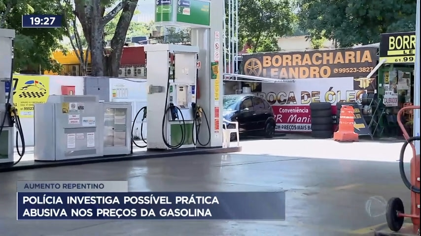Vídeo: Polícia investiga possível prática abusiva nos preços da gasolina