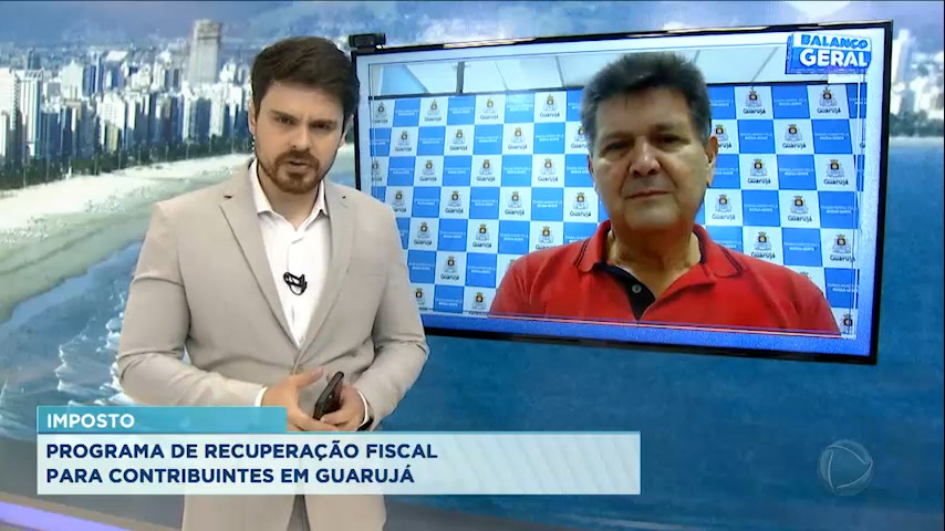 Vídeo: Programa de recuperação fiscal oferece descontos em Guarujá