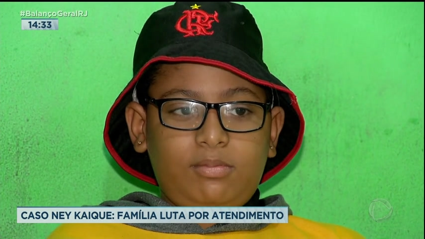 Vídeo: Menino baleado luta há seis meses para ter tratamento na Baixada Fluminense
