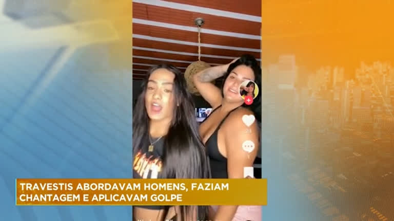 Vídeo: Polícia Civil de BH investiga duas travestis suspeitas de estelionato