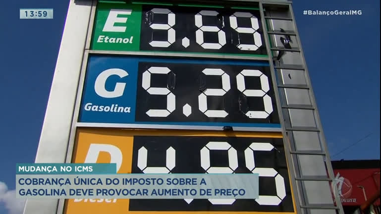 Vídeo: Cobrança única do imposto sobre a gasolina deve provocar aumento de preço